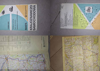 Mapa Kraj-Samochodowa Województw Bialskopodlaskie i Siedleckie, 1:5