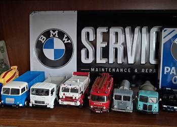 Ciężarówki samochody prl modele 1:43