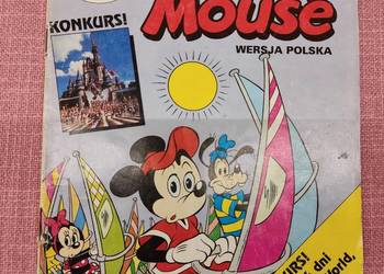 Komiks Mickey Mouse z 1991 r. wersja Polska Walt Disneys