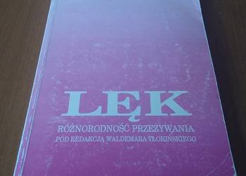 Lęk : różnorodność przeżywania / pod red. Waldemara Tłokińskiego.