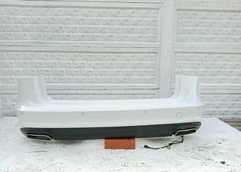 ZDERZAK TYŁ AUDI A6 C7 4G9 KOMBI LIFT 6PDC 15-18 BIAŁY