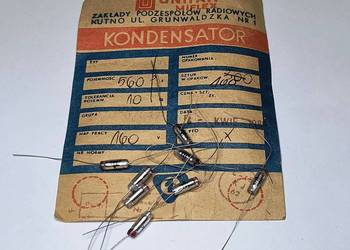 Kondensator 560pF 160V KSF-020 Unitra MIFLEX