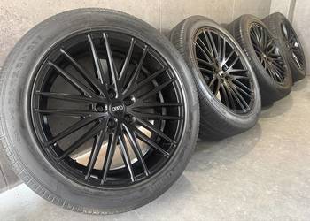 20 cali Audi Q5 Mercedes ML GLE felgi koła komplet 5x112 ET43 8.5J