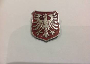 Odznaka Przypinka Metalowa ORZEŁ W TARCZY STARA Sygnowana
