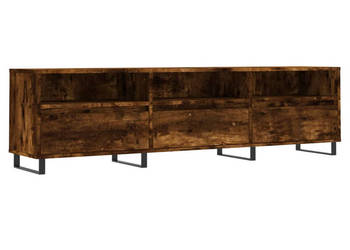 Szafka pod TV przydymiony dąb 150x30x445 cm WM-831305