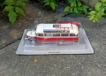 STEYR 380Q Kultowe autobusy auta PRL 1/72 model deagostini Nowy kolekcja