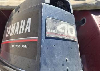 Lodz motorowa 40koni yamaha z przyczepą