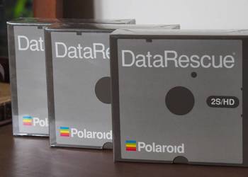 KOLEKCJONERSKIE DYSKIETKI 5.25 2S/2D POLAROID DataRescure