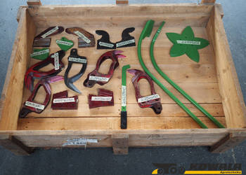 Krone Easy Collect - pakiet części, nóż, noże hakowe, sieczkarnia polowa