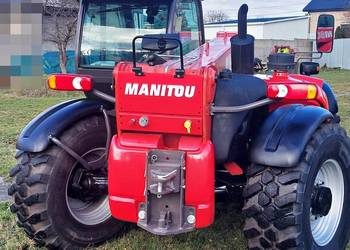Manitou, ładowarka teleskopowa, nowe opony, jcb