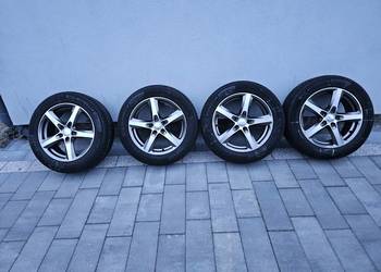 Felgi 5×105 aluminiowe 16 z oponami Michelin