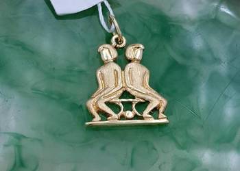 -25% Wisiorek Złoty 585 Znak Zodiaku BLIŹNIĘTA Z-1173 -25% Wisiorek Złoty 585 Znak Zodiaku BLIŹNIĘTA Z-1173