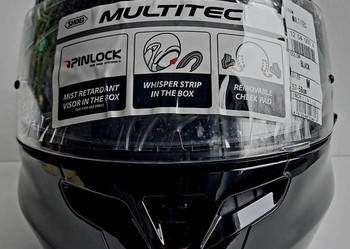 Kask SHOEI MULTITEC rozm. M w cenie nowej szyby i pinlocka