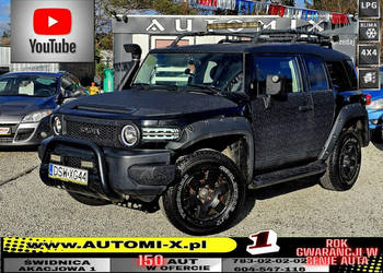 Toyota FJ Cruiser ZAMIANA** Rury ** Progi TRD 4,0 z LPG 242KM ,Zarejestrow…
