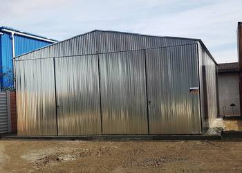 Blaszana montowana hala 8x10m -ocynk