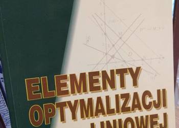 Elementy optymalizacji liniowej Nykowski