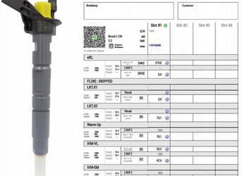 Wtryskiwacz BOSCH 0445115029 do VW Crafter 2.5 TDI