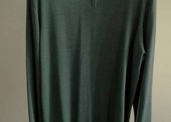 Sweter Męski Wełniany 100% Wełna Merino Extra Fine Autograph XL