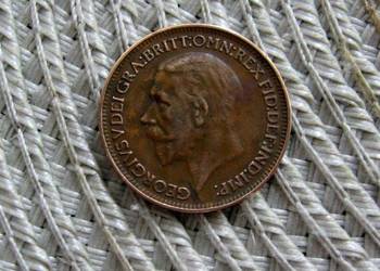 Wielka Brytania 1 Farthing 1928r