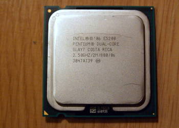 Procesor Pentium Dual-Core SLAY7  2.5Ghz/2M/800  E5200