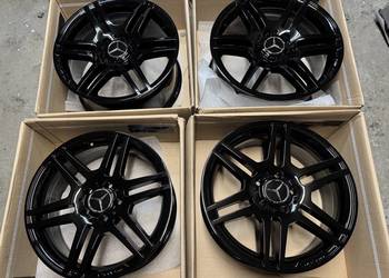 Alufelgi Mercedes AMG 5x112 7,5J ET47 8,5J ET58 17" Piano Black