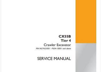 Case CX55B instrukcja naprawy PL serwisowa