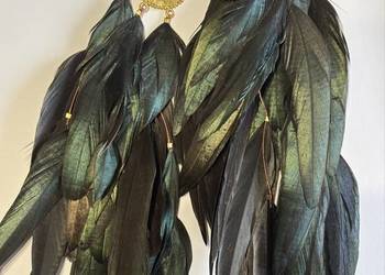 Kolczyki pióra Mystic Portal