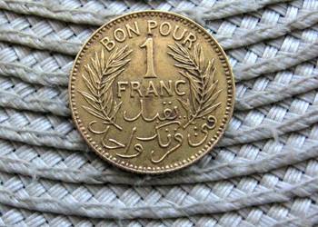 Tunezja ( Bon Pour ) 1 Frank 1941r
