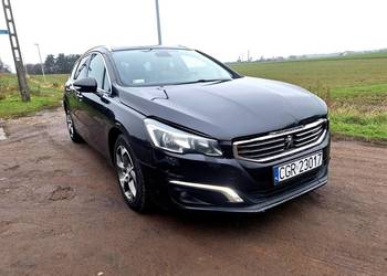Peugeot 508 2016 rok  lift  2.0 HDI 180KM Panorama Ledy Navi