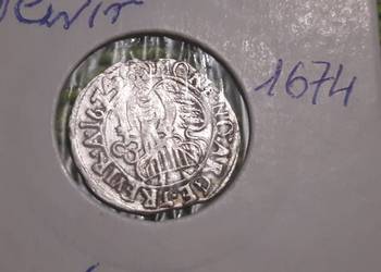 moneta srebrna Arcybiskupstwo Trewir z 1674r