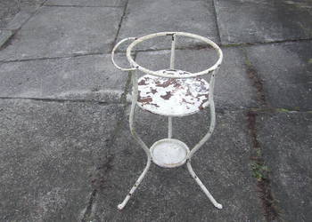 STARA MIĘDZYWOJENNA TOALETKA UMYWALKA METALOWA # 2