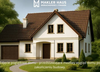 Siedlisko z rozpoczętą budową domu-Przejma Wysoka.