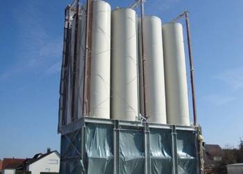 zbiorniki na cement kruszywo mączkę do materiałów sypkich