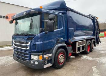 Scania P320 śmieciarka rok 2016.WAGA! Prasa Terberg Olympus  22 m3 EURO 6