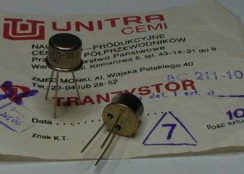 Tranzystor BC211-10 Unitra CEMI