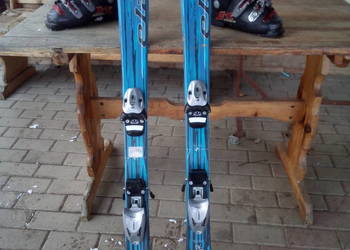 Narty ELAN MAGFIRE 100-130 cm + Wiązania ELAN EL 4.5