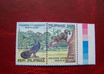 Filipiny 1987 MNH Mi. 1940/41 Fauna  a