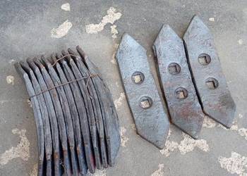 Nowe zęby do kultywatora Unia Grudziądz kute