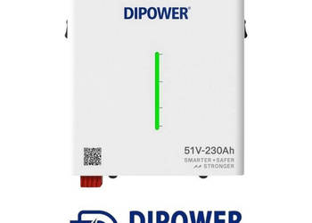 Magazyn energii DiPower 12 kWh 230 Ah 51230