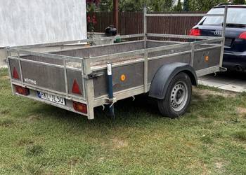 Przyczepa lekka 750 kg 260x150 uchylna podłoga