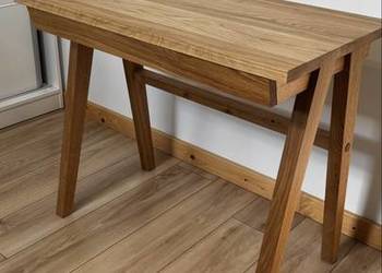 Dębowe biurko z szufladą