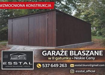 Garaż Blaszany - schowek|Garaże Blaszane|Wiata |Hala|Blaszak| -ESSTAL-
