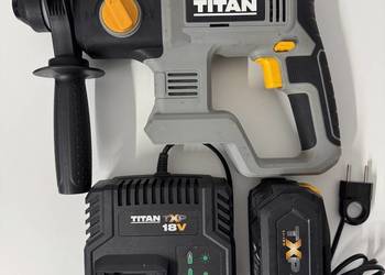 Młotowiertarka akumulatorowa Titan 18V 2J 5Ah SDS+ TTI871SDS wiertarka
