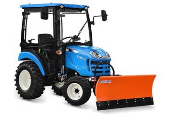 LS Tractor XJ25 HST 4x4 24.4 KM IND CAB pług do śniegu prosty SBH150 150 c…