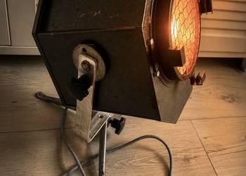 Lampa teatralna PRL Vintage loft