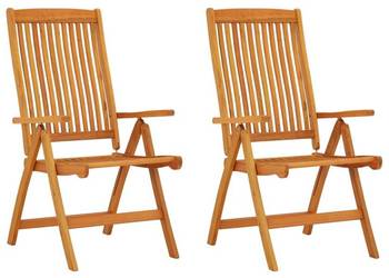 vidaXL Składane krzesła ogrodowe, 2 szt.(SKU:316069)