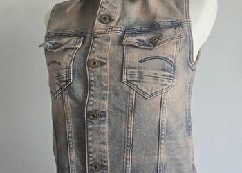Kamizelka jeansowa firmy G Star Raw / Nowa z metką/ Rozmiar M