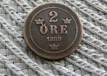 Szwecja 2 Ore 1888r