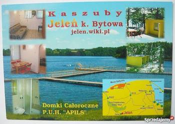 POCZTÓWKA - KASZUBY - BYTÓW - JELEŃ JEZIORO