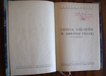 Stefan Inglot - Udział chłopów w obronie Polski - 1946